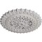 Ekena Millwork Sellek Ceiling Medallion (Canopies up to 1 1/8"), 18 1/2"OD x 7/8"ID x 1 1/2"P, Ultra Pure White CM18SKUWF - alternate 2